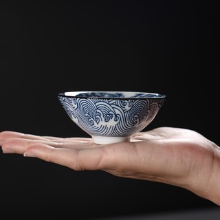 Chén Sứ Cảnh Đức Dáng Nón Dùng Uống Trà