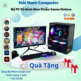 Bộ PC Máy Tính Giả Lập Xeon treo 50 - 100 tag chorme Chiến Mọi Loại Game Online LD Player 5 đến 10 Tab - BH 2 Năm