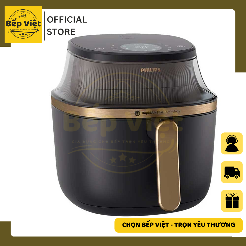 Nồi chiên không dầu Philips NA342 MẪU MỚI dung tích 7.2 lít - Bảo hành 2 năm