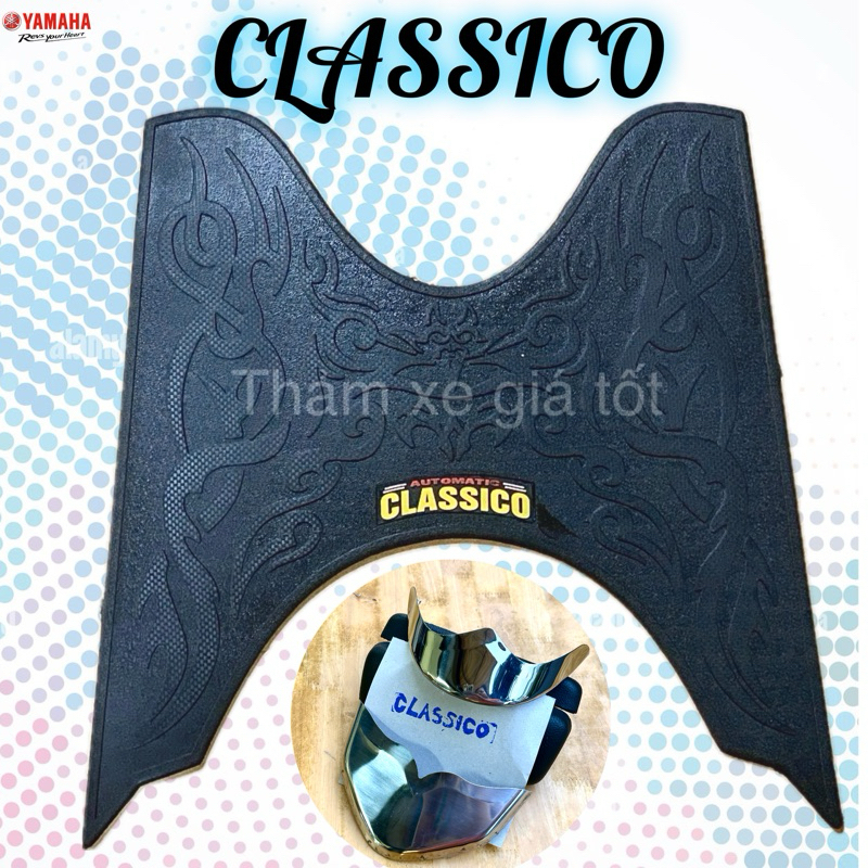 Thảm cao su lót sàn xe Mio Classico, thảm lót sàn Classico,thảm xe Classico