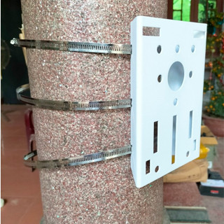 Bích bắt cột sắt gắn camera 15*21, đế gắn chân camera ngoài trời quan sát bằng thép loại 1 cỡ 15*21