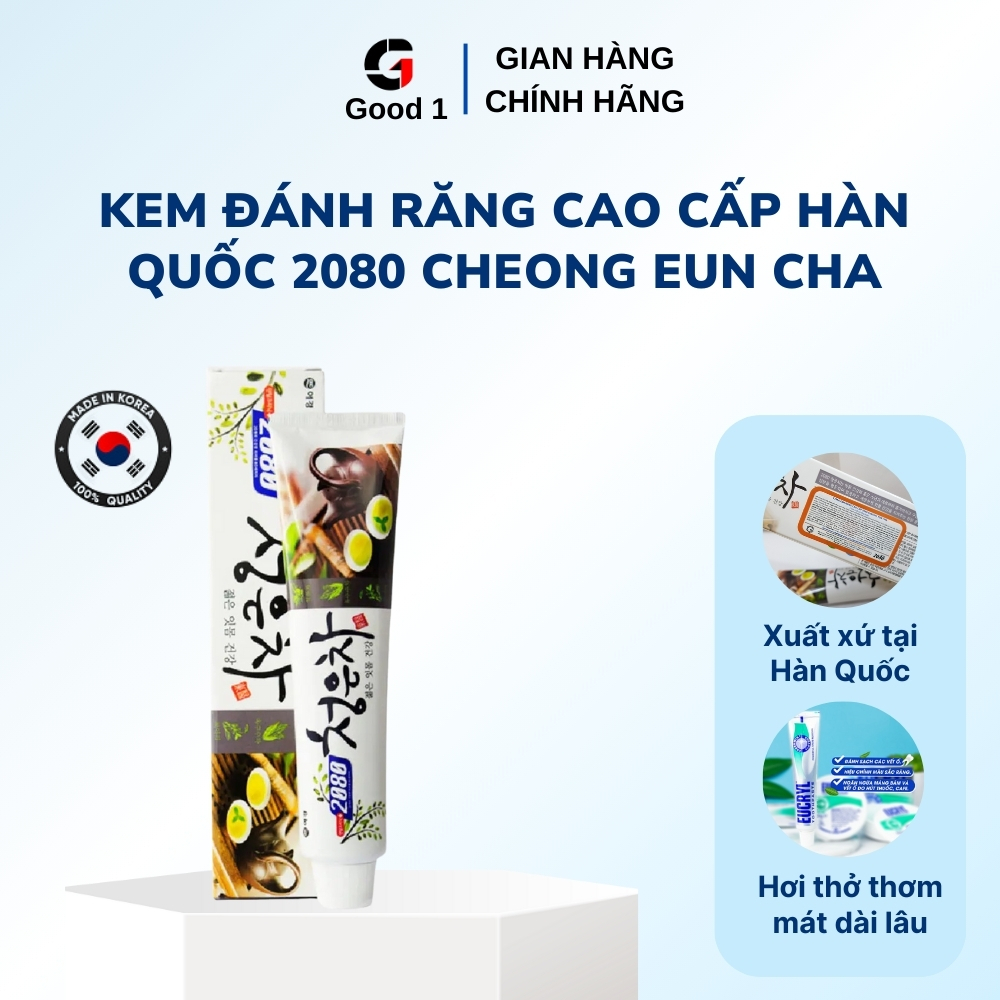 Kem Đánh Răng Cao Cấp Hàn Quốc 2080 Cheong Eun Cha Bảo Vệ Răng Nướu Răng Trắng Chắc Khỏe