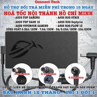 Sạc laptop Asus TUF Gaming A15 A17 F15 F17| Asus ROG Strix SCAR 15 17 18  Zephyrus G15 G16 G17 G18 120W 150W 180W 200W