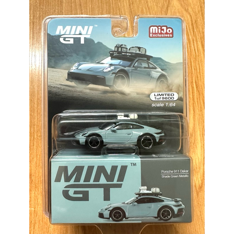 Xe mô hình Mini GT Porsche 911 Dakar