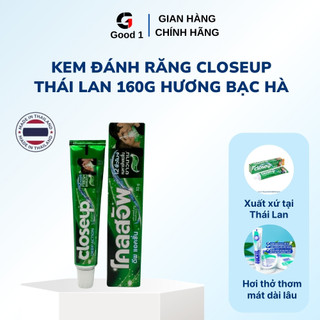 Kem đánh răng closeup thái lan 160g hương bạc hà hơi thở thơm mát răng nướu chắc khỏe