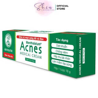 Kem Bôi Hỗ Trợ Giảm Mụn Sưng Đỏ Và Đau Acnes Medical Cream 18G