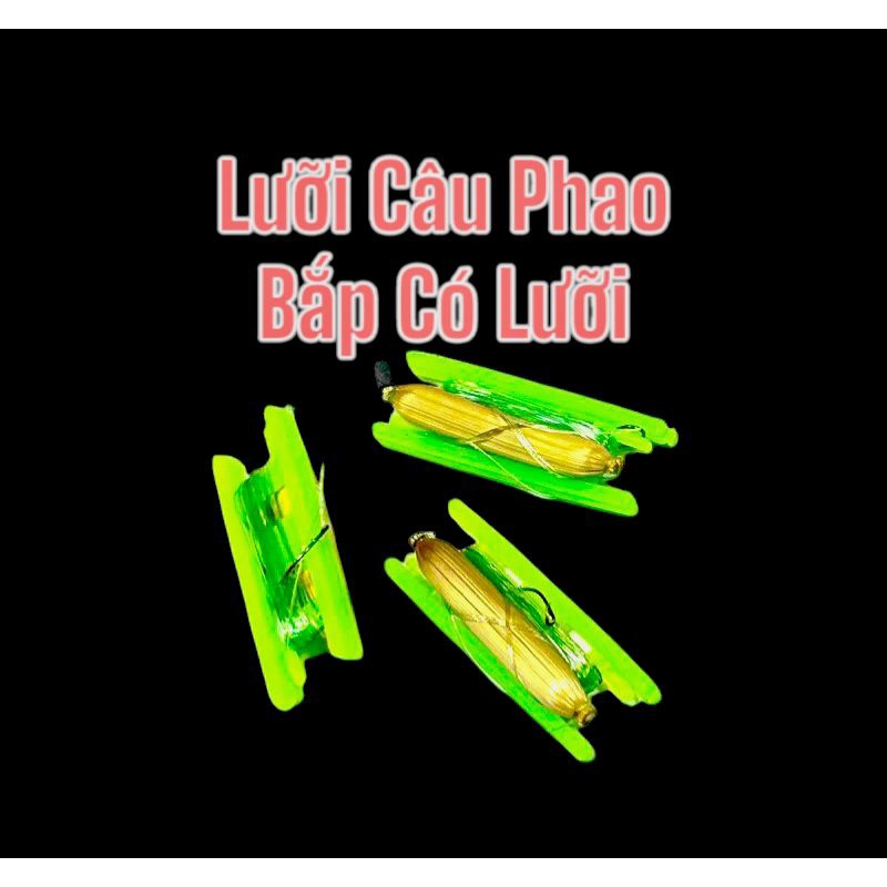 5 Lưỡi Câu Cá Rô, Cá Phi Phao Bắp Siêu Nhạy