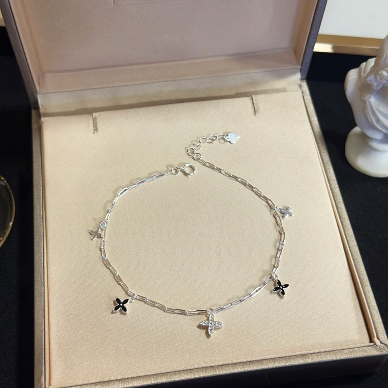 Lắc chân bạc nữ charm Eo Vì xinh xắn - Trang Sức MINA JEWELRY