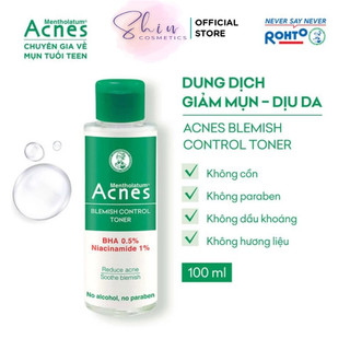 Toner Giảm Mụn Dịu Da Acnes Blemish Control Toner 100ML