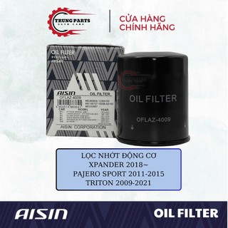 [OFLAZ-4009] Lọc nhớt động cơ Mitsubishi ATTRAGE, MIRAGE 12-21, PAJERO SPORT 11-15, TRITON AISIN
