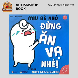 Sách - Ehon kĩ năng sống - Miu bé nhỏ (song ngữ Việt Anh lẻ cuốn)