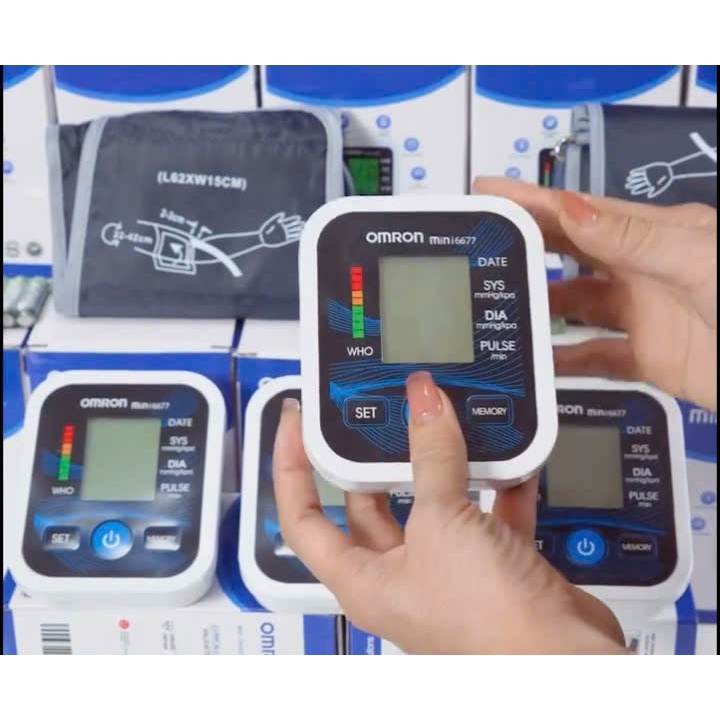 máy đo hu .yết áp Omron chính hãng td