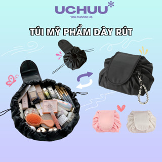Túi Đựng Mỹ Phẩm Dây Rút UCHUU Túi Du Lịch Thời Trang Rút Gọn Tiện Lợi Đựng Đồ Make Up, Trang Điểm