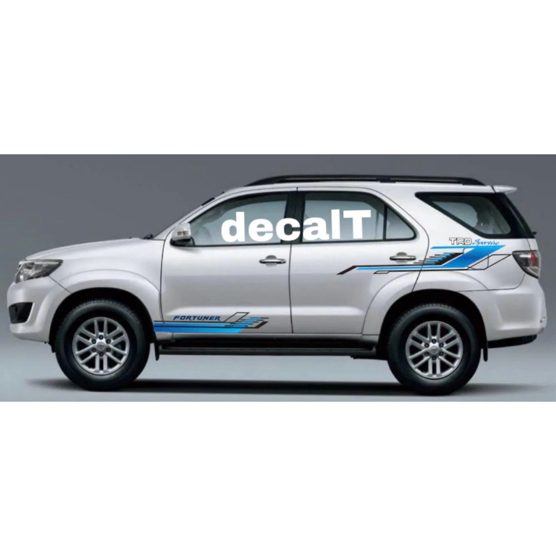 Tem Dán Sườn Xe Fortuner Mẫu Mới. Tem Dán Sườn Xe Fortuner (F1105)