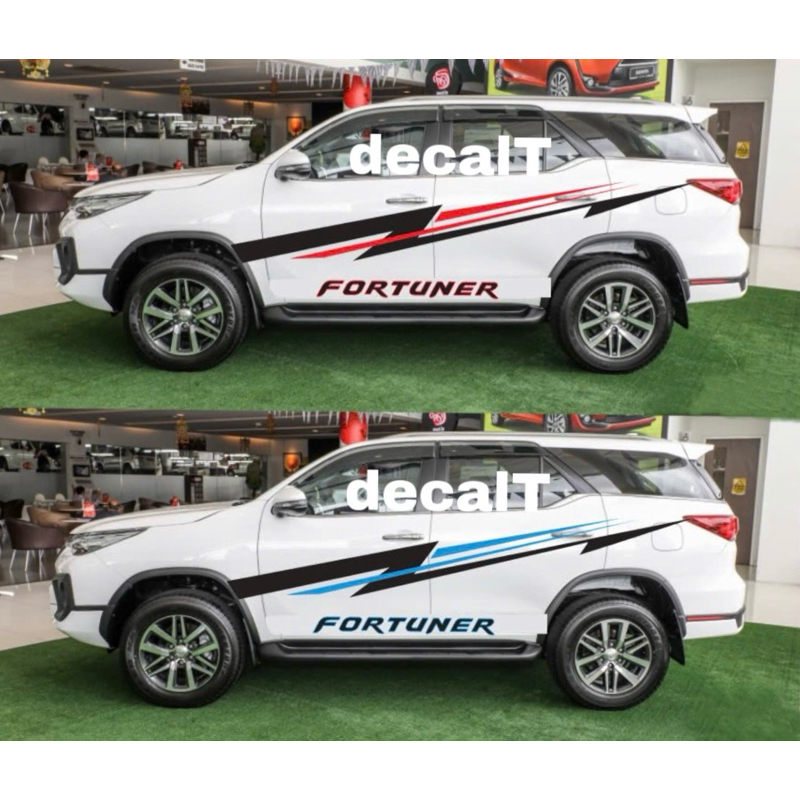 Tem Dán Sườn Xe Fortuner Mẫu Mới. Tem Dán Sườn Xe Fortuner (F1111)