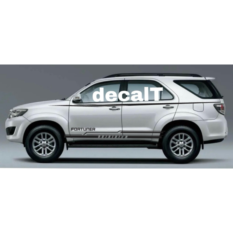 Tem Dán Sườn Xe Fortuner Mẫu Mới. Tem Dán Sườn Xe Fortuner (F1112)