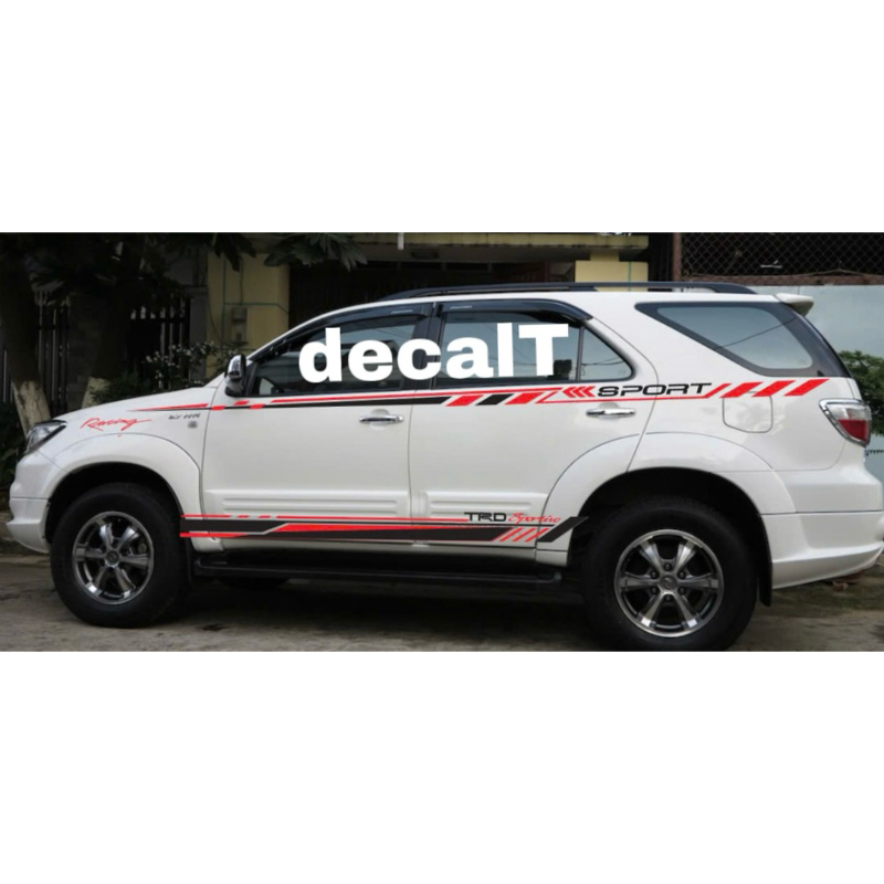 Tem Dán Sườn Xe Fortuner Mẫu Mới. Tem Dán Sườn Xe Fortuner (F1011)