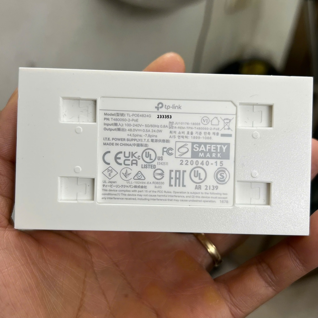Nguồn POE 48V 0.5A