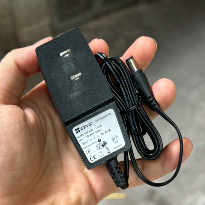 Adapter nguồn 12V 1A hàng bóc máy