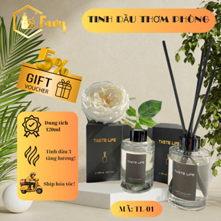 Tinh dầu thơm phòng FAVY TASTLE LIFE khuếch tán khử mùi thiên nhiên