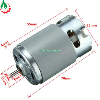 Motor DC 550 công suất cao