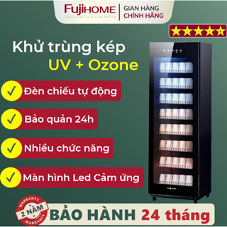 Tủ sấy khử trùng Nhập Khẩu 220 Lít FUJIHOME DD220, Máy tiệt trùng bằng tia UV + OZONE hiện đại