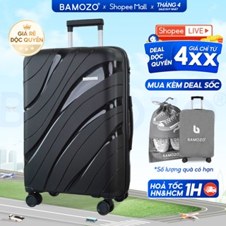 Vali Du Lịch Nancy B Bamozo Size 20/24/28 Nhựa PP Cao Cấp, Chống Vỡ Bảo Hành 5 Năm 1 ĐỔI 1 TRONG 30 NGÀY