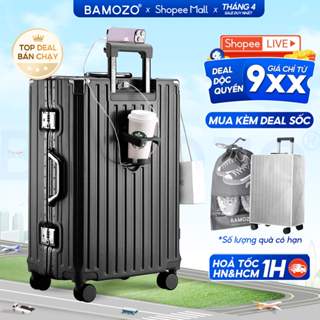Vali Khung Nhôm B Bamozo 9066 Size 28 cao cấp siêu bền Bảo Hành 5 Năm - Lỗi 1 Đổi 1 Trong 30 Ngày