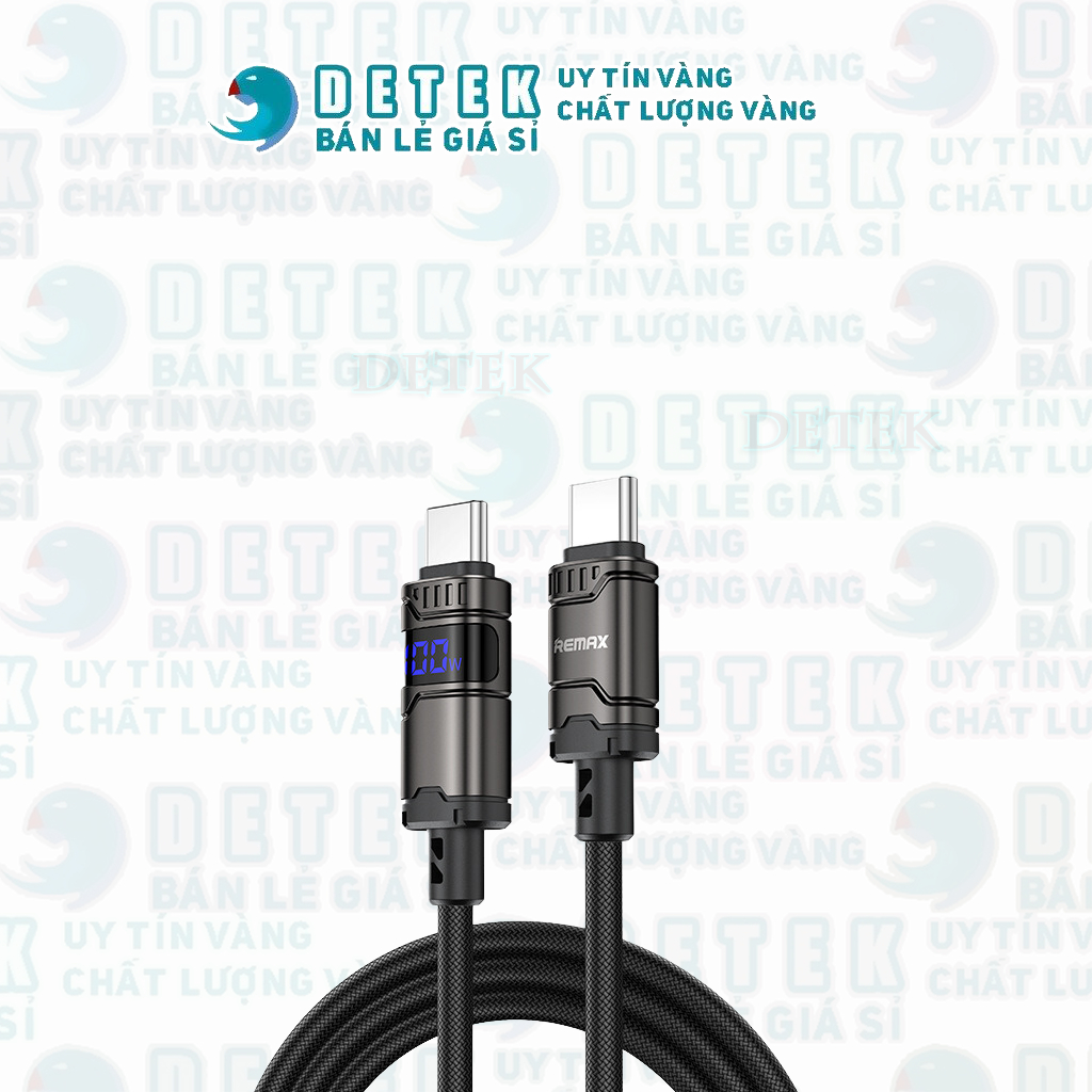 Cáp sạc nhanh dài 120cm dây bện có led hiển thị C01-AL3A / C01-AC66W / C01-CC100W / C01-CL30W