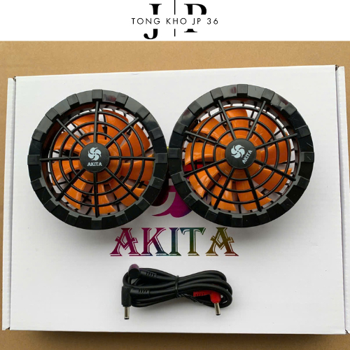 [Quạt lẻ] Phụ kiện 21V (tặng dây kết nối) gồm : Quạt 9 cánh️ 21V+dây kết nối hàng mới nhấtd