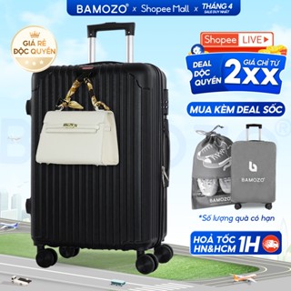 Vali Du Lịch B Bamozo 8801 Size 20/24 Chất Liệu Nhựa ABS+PC Cao Cấp Bền Đẹp Bảo Hành 5 Năm - Lỗi 1 Đổi 1 Trong 30 Ngày