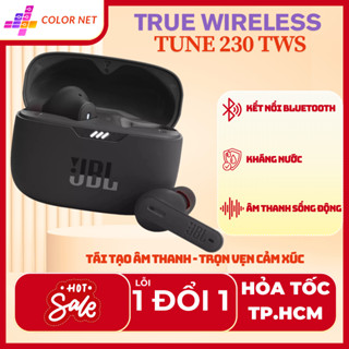 Tai Nghe Bluetooth J.B.L Tune 230 TWS – True Wireless, Bass Mạnh, Chống Ồn ANC, Chống Nước IPX4 – Có Mic, Pin Trâu