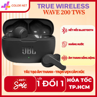 Tai Nghe Bluetooth True Wireless Wave 200 TWS _ Âm bass mạnh mẽ, Chống ồn ANC, Chuẩn âm thanh, Chống nước IPX2.