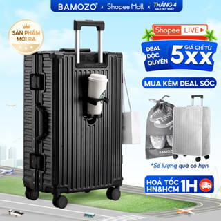 Vali Du Lịch B Bamozo 9033 Size 20/24 Khóa Sập Cao Cấp Bảo Hành 5 Năm - Lỗi 1 Đổi 1 Trong 30 Ngày