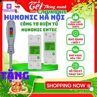 Công Tơ Điện Tử Thông Minh Hunonic Entec - Đo Điện Năng Tiêu Thụ, Quản Lý Trên Điện Thoại