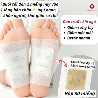 Miếng dán thải độc chân KENKO Nhật Bản 30 miếng