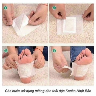 Miếng dán thải độc chân KENKO Nhật Bản 30 miếng