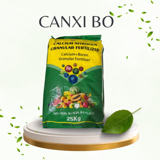 {CHÍNH HÃNG} Phân Bón Canxi Bo Chống Rụng Trái Thối Trái Nứt Trái - bao 25kg 