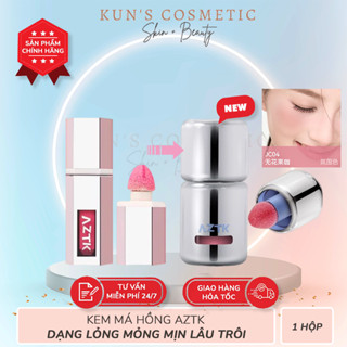 Phấn má hồng kem dạng lỏng AZTK highlight Tạo khối 3 trong 1 Làm sáng Lâu Trôi Chống Nước Và Mồ Hôi 1cây