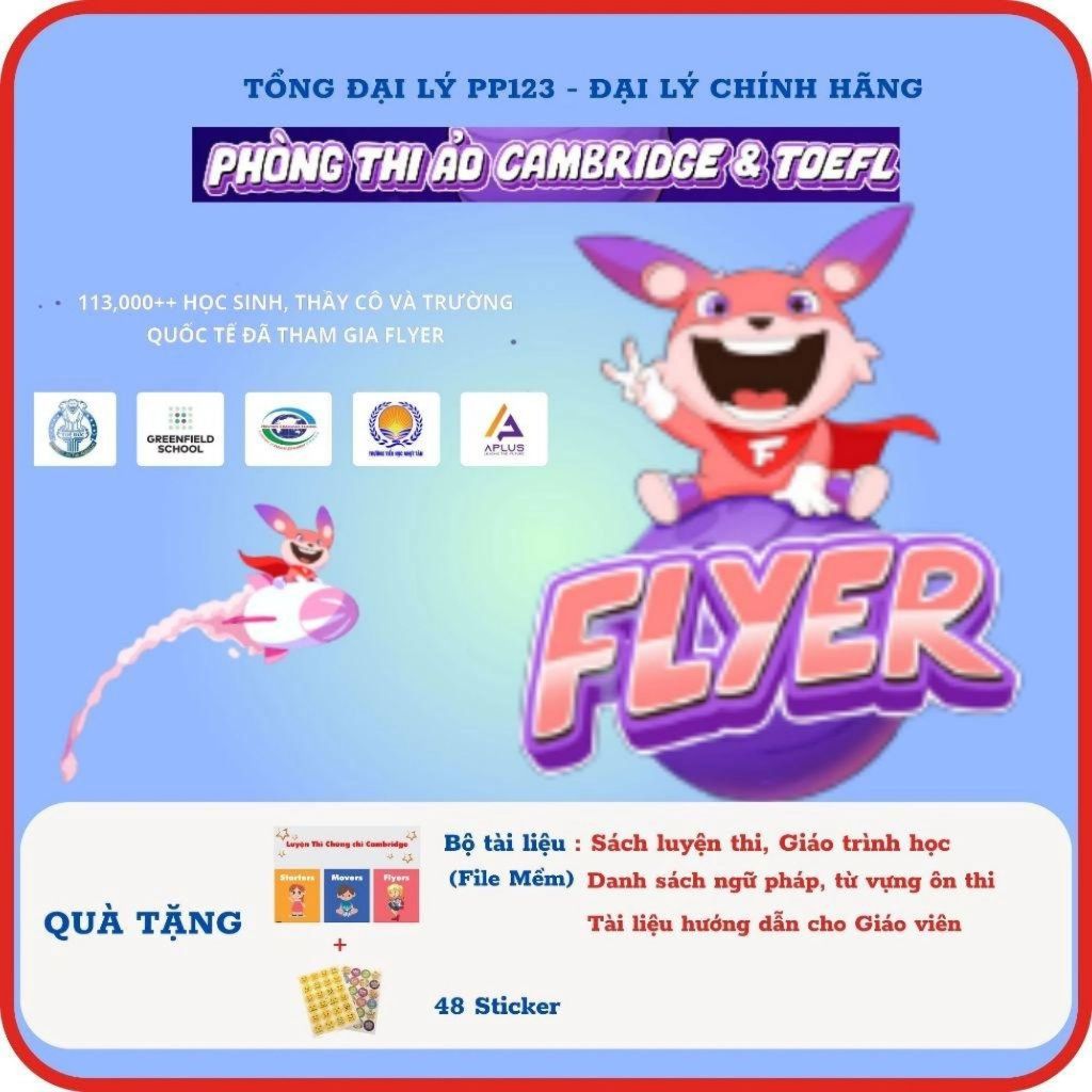 Phòng.thi.ảo - Flyer 1 Tháng