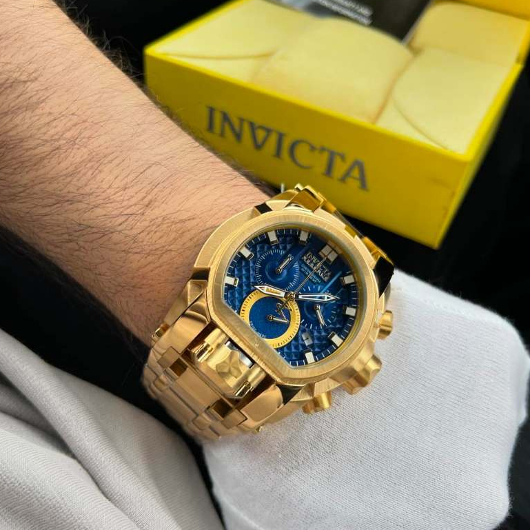Đồng Hồ Nam Invicta Bolt Zeus Quartz 25207 - Dây Thép - Size 52mm(1993 Watch)