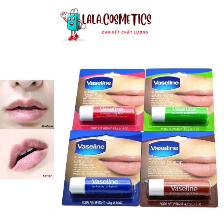 Son Dưỡng Môi Vaseline Dạng Thỏi 4.8g
