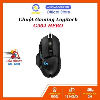 Chuột game có dây Logitech G502  - Cảm biến Hero 25k, RGB, 11 nút lập trình ( BH Chính hãng 24 Tháng)