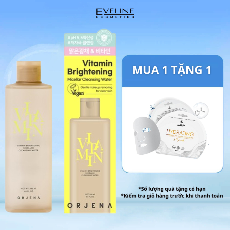 Nước Tẩy Trang Orjena Chiết Xuất Bưởi Hồng Làm Sáng Da 300ML