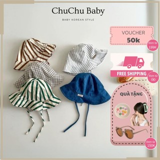  Mũ bucket cho bé Mũ tai bèo bé trai bé gái phong cách Hàn Quốc từ 6 tháng - 20 tháng - Chuchu Baby 