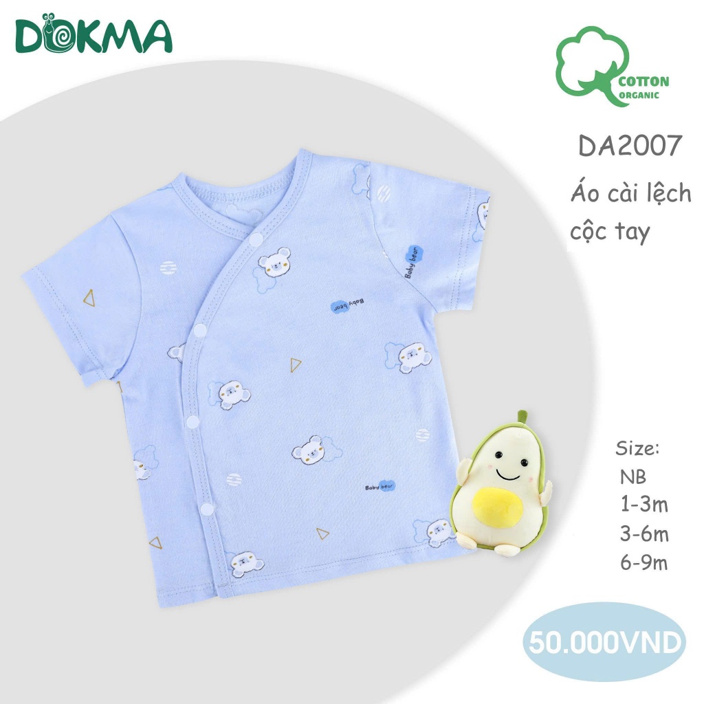 Bộ quần áo đùi/nón+bao tay chân cho bé từ 1-9 tháng Dokma DA908/DQ908/DA2007/DA2008