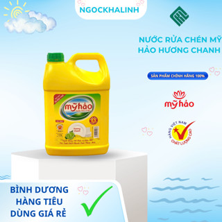  Nước Rửa Chén Bát Mỹ Hảo Hương Chanh can 1,5L 