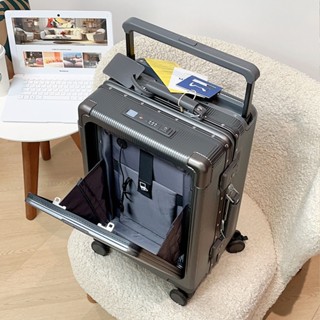  Vali kéo du lịch khung nhôm khóa sập hàng nội địa Trung   size 20 24inch   