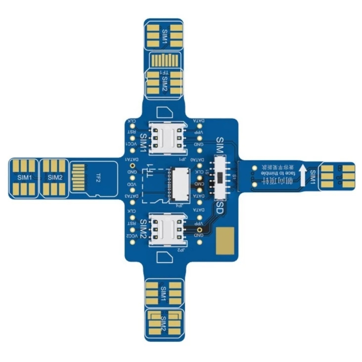 Thiết bị test sóng dùng để lắp nhiều SIM và chuyển đổi giữa các SIM để kiểm tra tín hiệu sóng WYLIE.