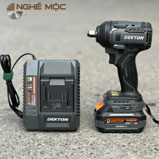 Máy siết bu lông dùng pin 21V Dekton Bulong M21-IW550PRO (màu xám)